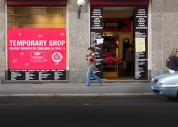 TEMPORARY STORE: UNA NUOVA MODALITÀ DI VENDITA