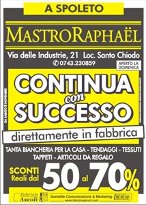 MASTRO RAPHAEL ORGANIZZAZIONE VENDITA PROMOZIONALE