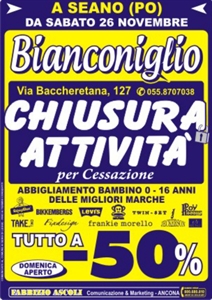 ORGANIZZAZIONE LIQUIDAZIONE BIANCONIGLIO PRATO