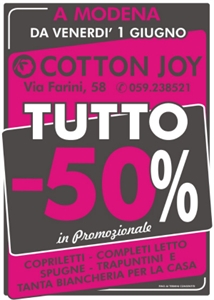 COTTON JOY MODENA