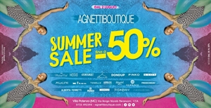 BOUTIQUE AGNETTI SALDI DI FINE STAGIONE ABBIGLIAMENTO FIRMATO