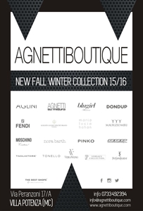 CAMPAGNA MARKETING FALL WINTER AGNETTI BOUTIQUE