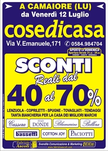 SALDI COSE DI CASA