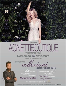 PRESENTAZIONE COLLEZIONE SPOSA AGNETTI BOUTIQUE