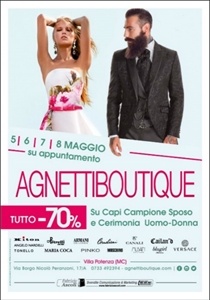 PROMOZIONE EVENTO SPOSO E CERIMONIA UOMO DONNA