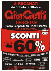 ORGANIZZAZIONE SVENDITA GIORGETTI BIANCHERIA