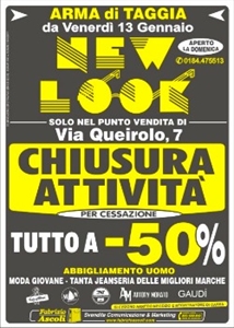 NEW LOOK ABBIGLIAMENTO CHIUSURA