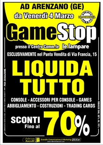 ORGANIZZAZIONE VENDITE DI LIQUIDAZIONE GAMESTOP