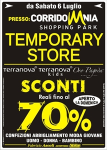 TEMPORARY STORE TERRANOVA