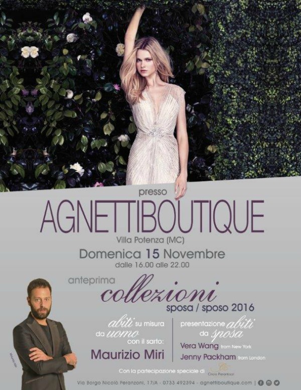 PRESENTAZIONE COLLEZIONE SPOSA AGNETTI BOUTIQUE - Fabrizio Ascoli